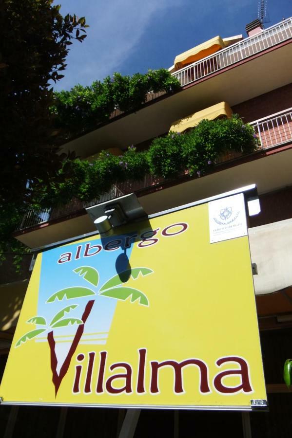 Albergo Villalma Ρίμινι Εξωτερικό φωτογραφία